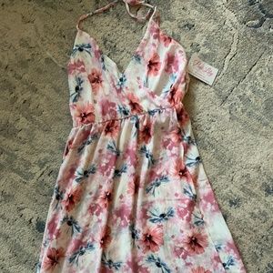 Flower maxi dress